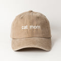 Cat Mom Krem Şapka