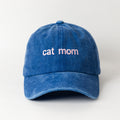 Cat Mom Mavi Şapka