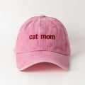 Cat Mom Pembe Şapka