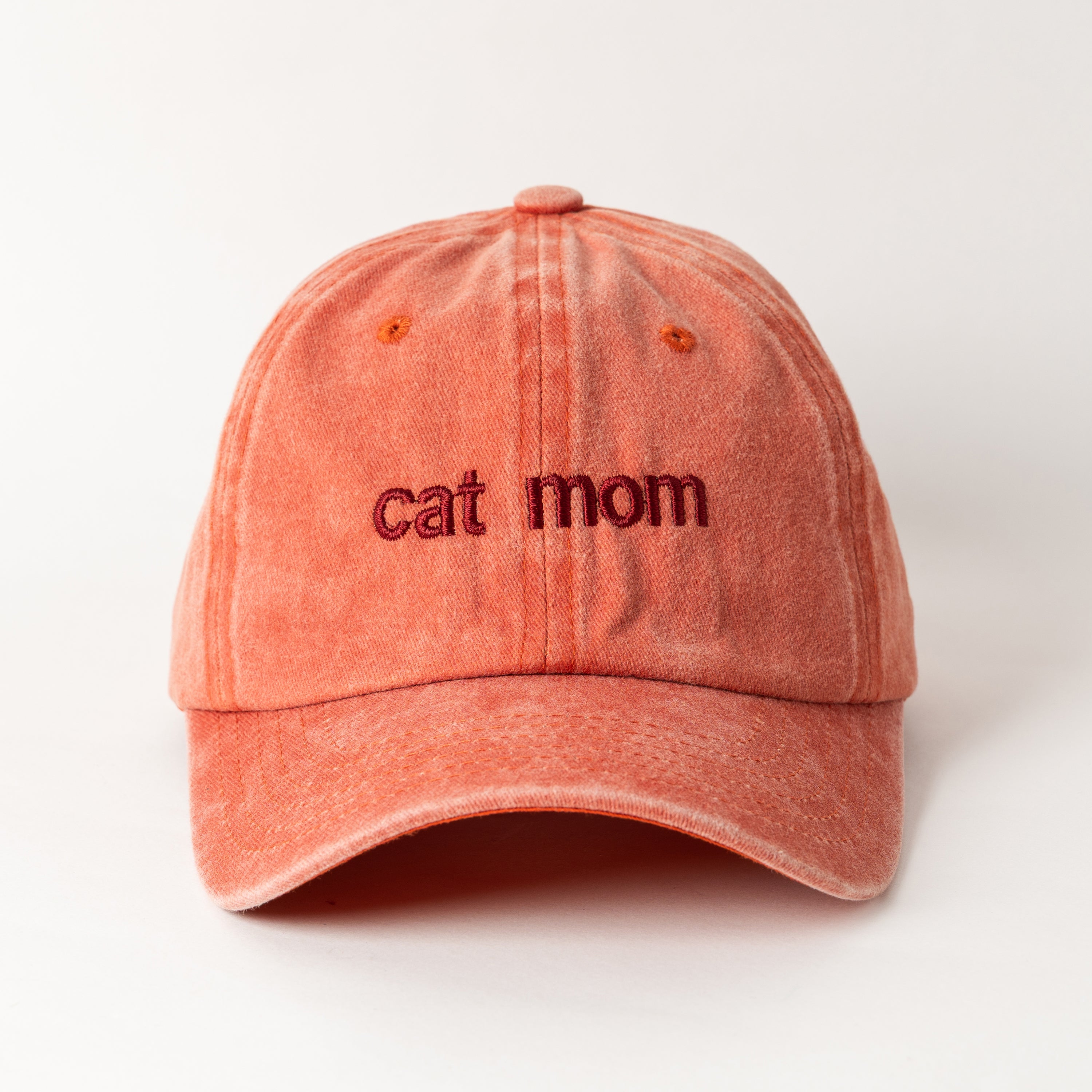 Cat Mom Turuncu Şapka