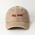 Dog Mom Krem Şapka
