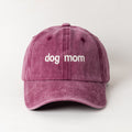 Dog Mom Bordo Şapka