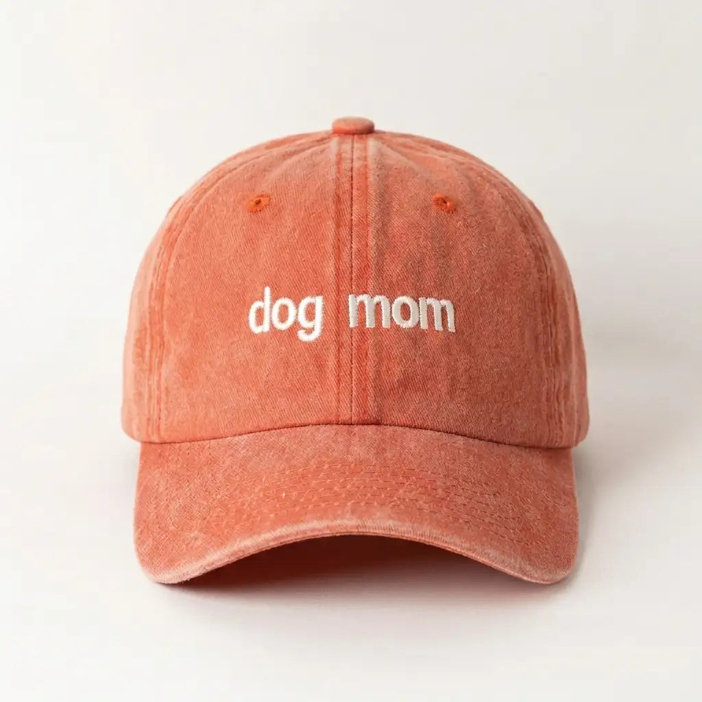 Dog Mom Turuncu Şapka