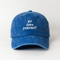 Go Love Yourself Mavi Şapka