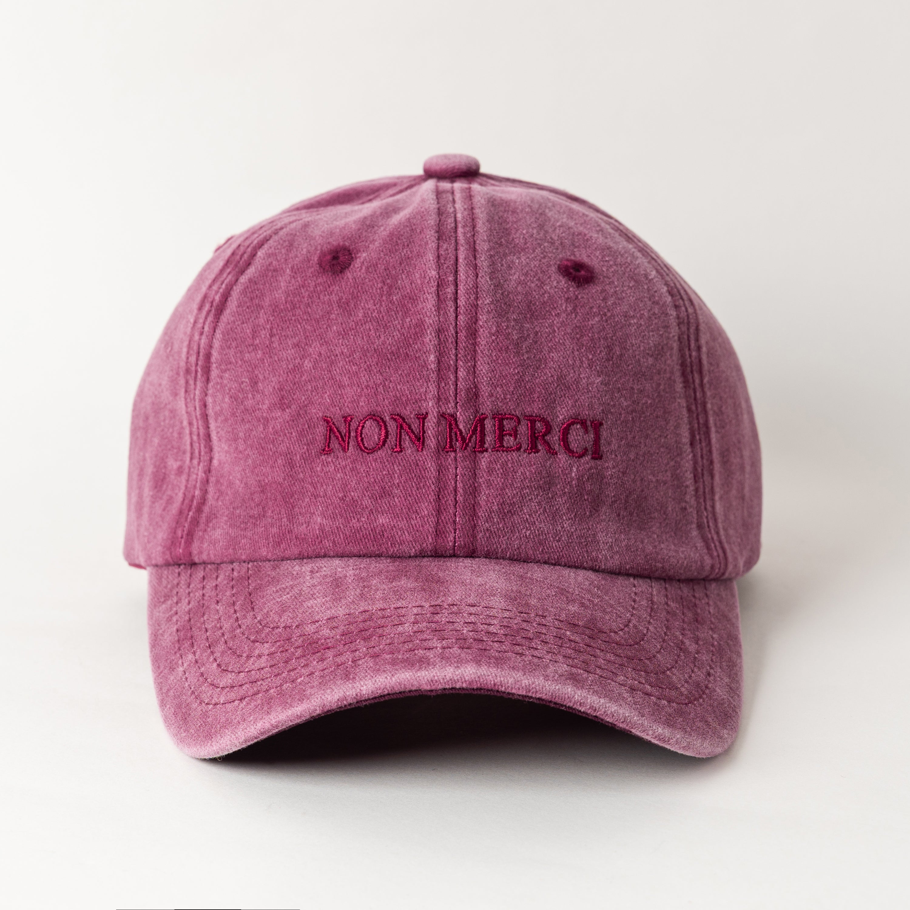 Non Merci Bordo Şapka