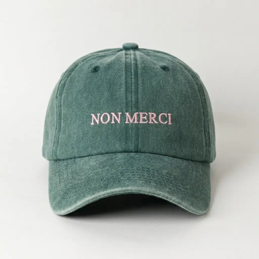 Non Merci Yeşil Şapka