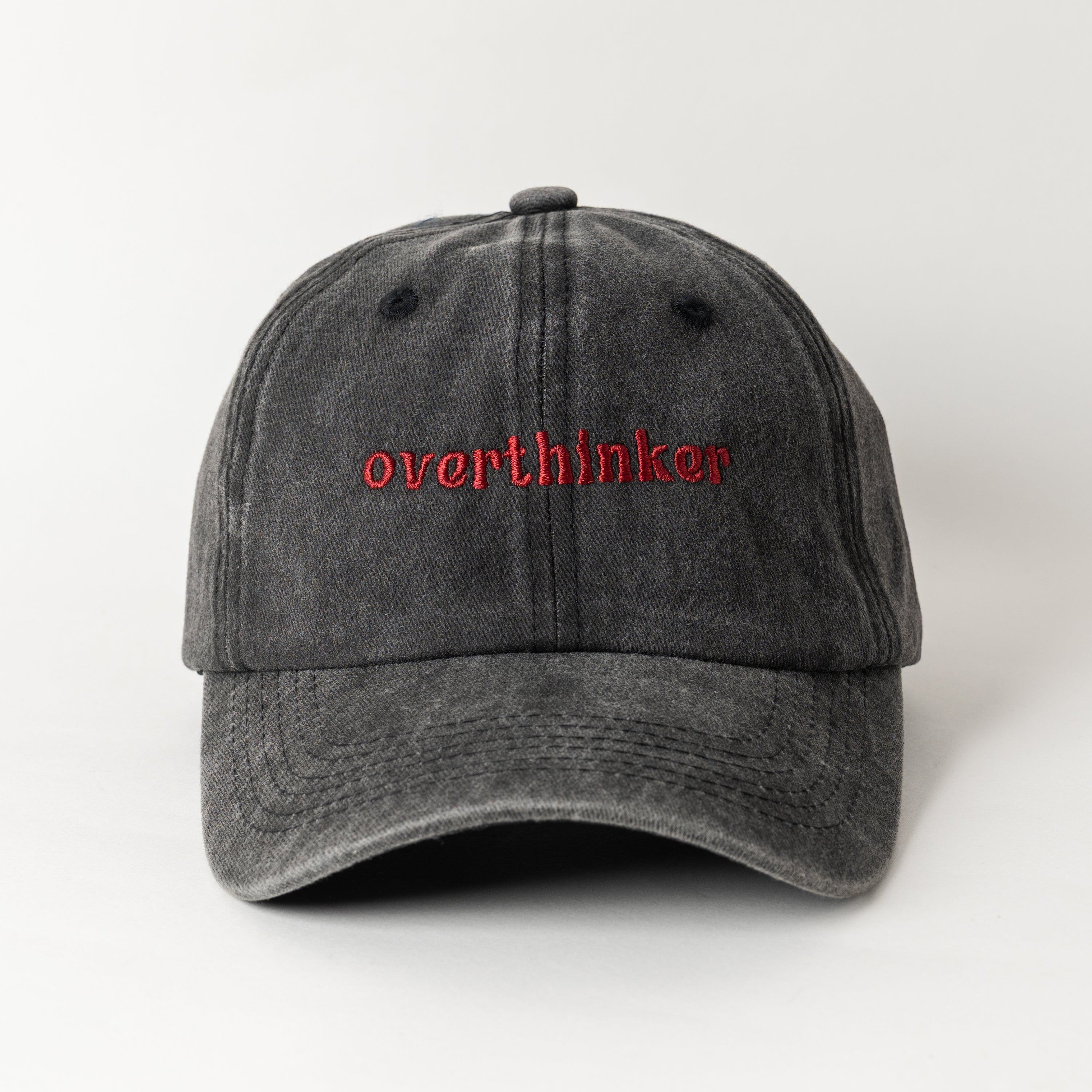 Overthinker Siyah Şapka