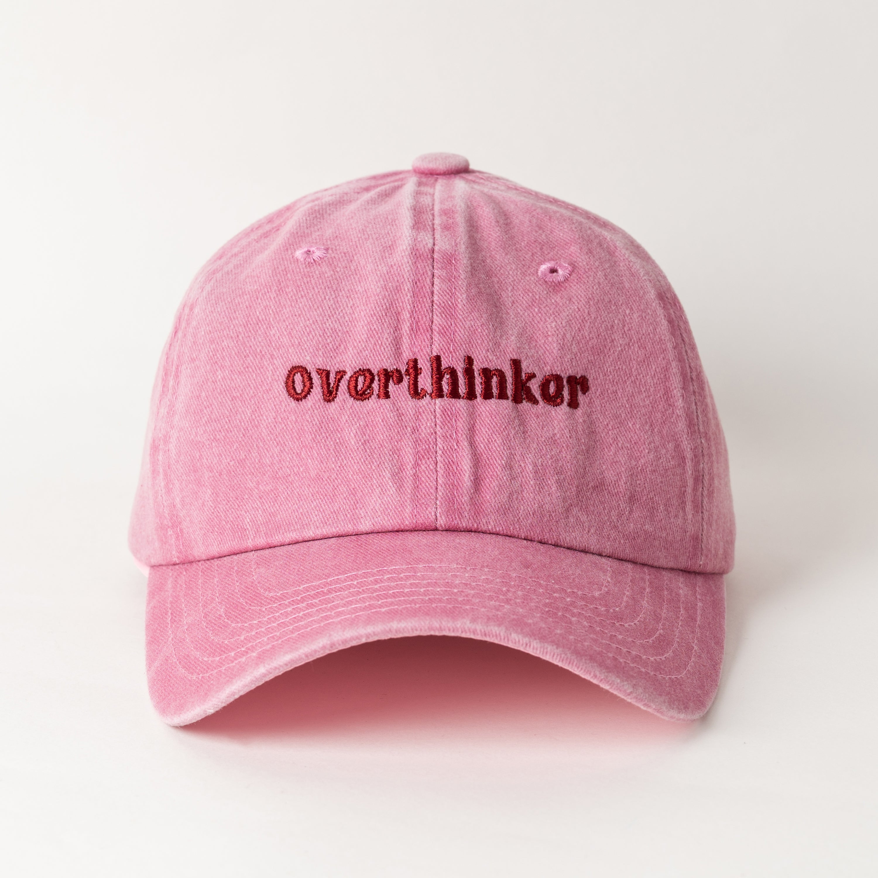 Overthinker Pembe Şapka