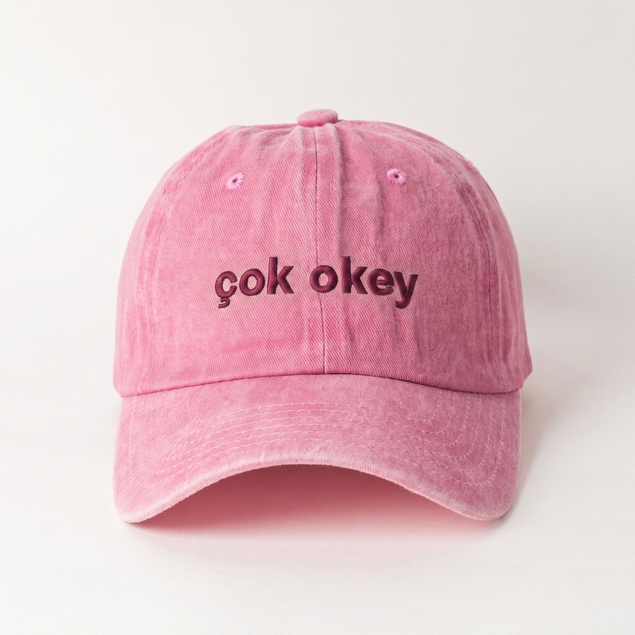Çok Okey Pembe Şapka