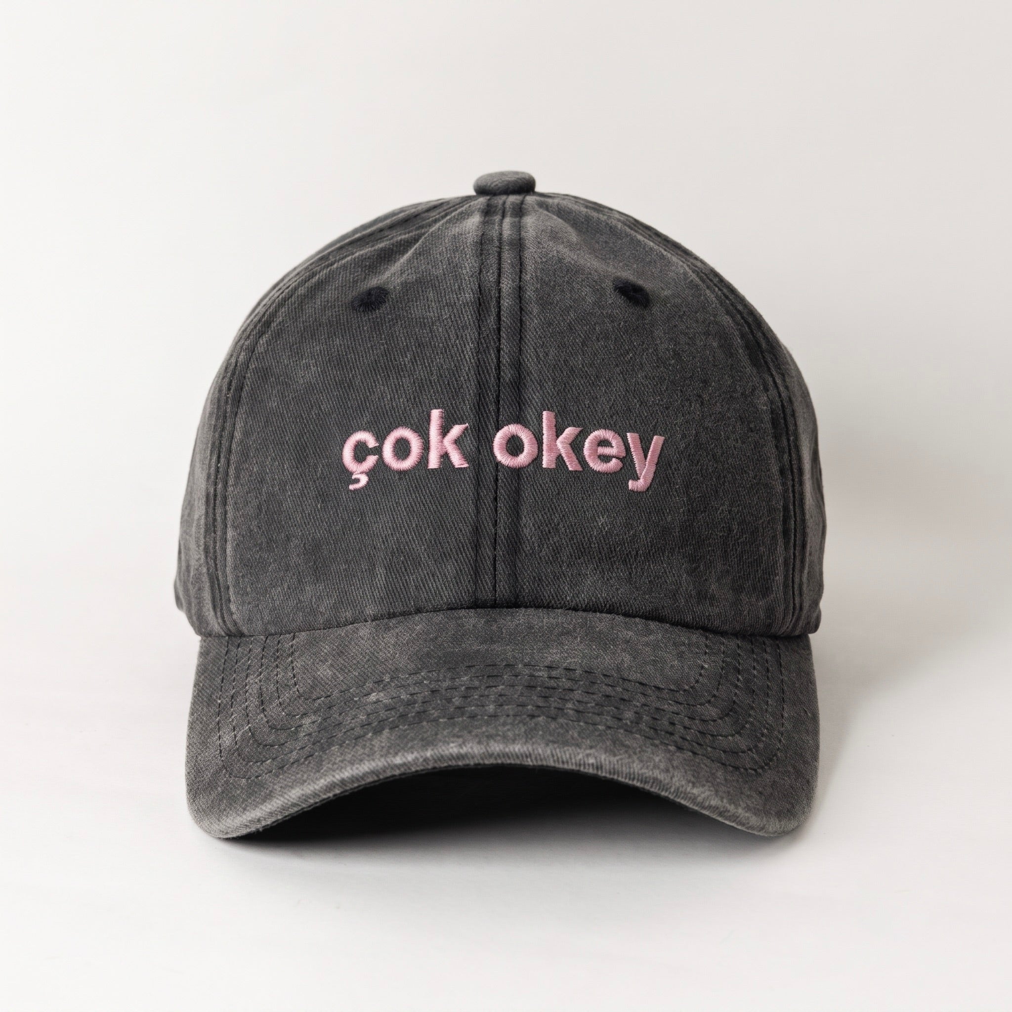 Çok Okey Siyah Şapka
