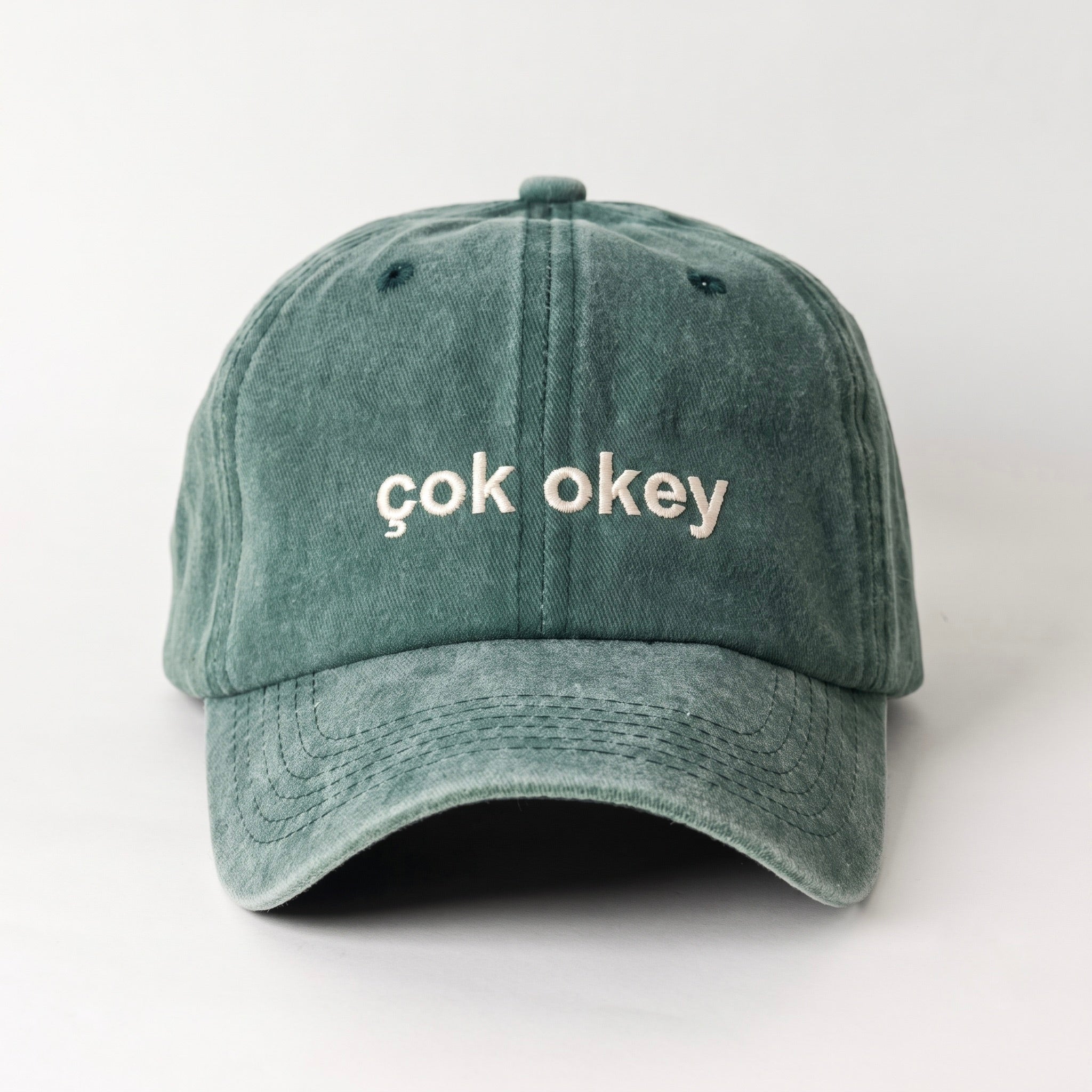 Çok Okey Yeşil Şapka